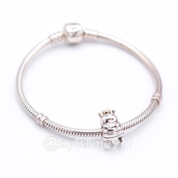 Authentic PANDORA Queen Bee Charm with 14K Gold - 790227 - Picture 6 of 11